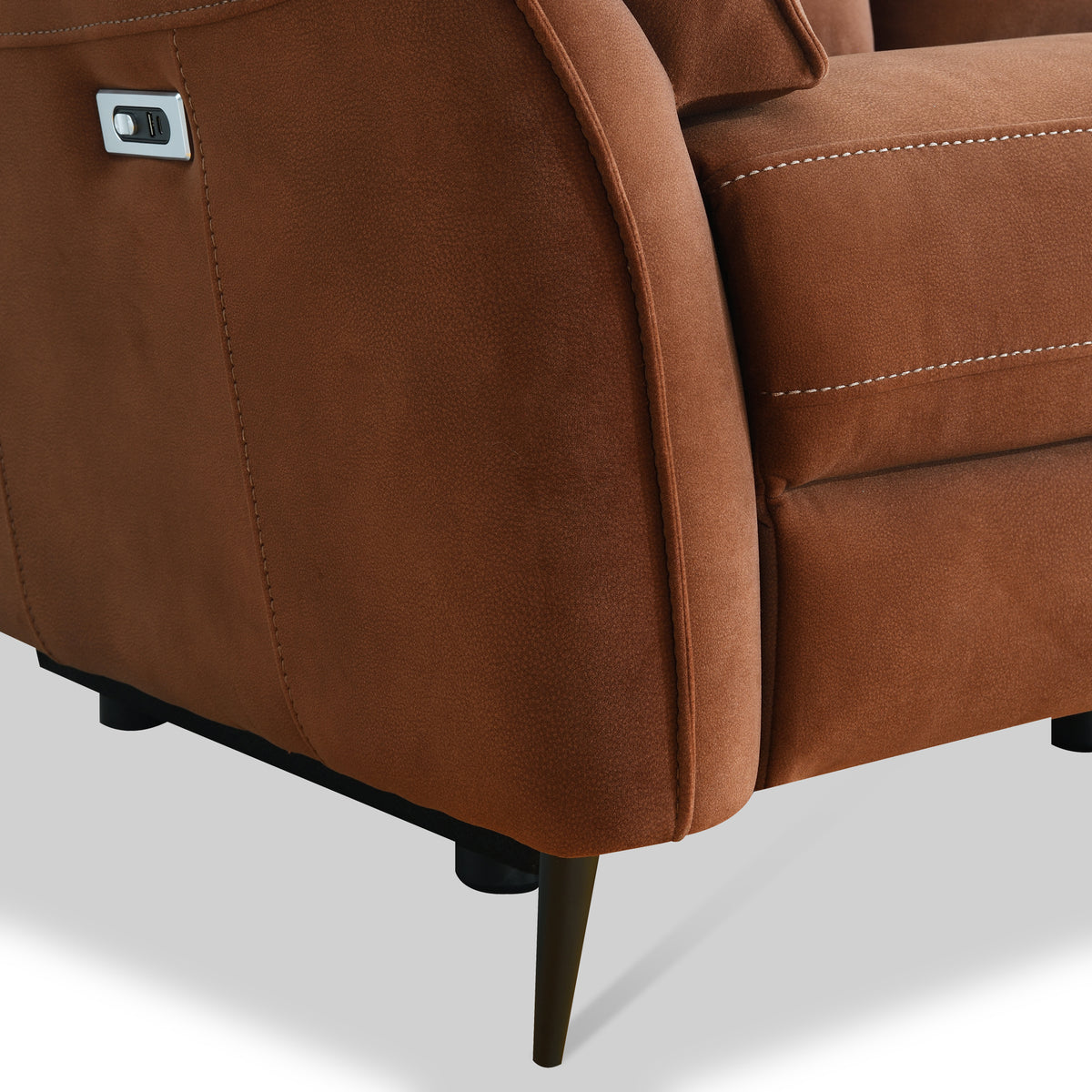 Appleby 3 Seater Power Recliner Sofa Angle1 from Roseland Furniture
