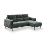 Lindell Chaise Sofa RH Facing Moss Angle1 from Roseland Furniture