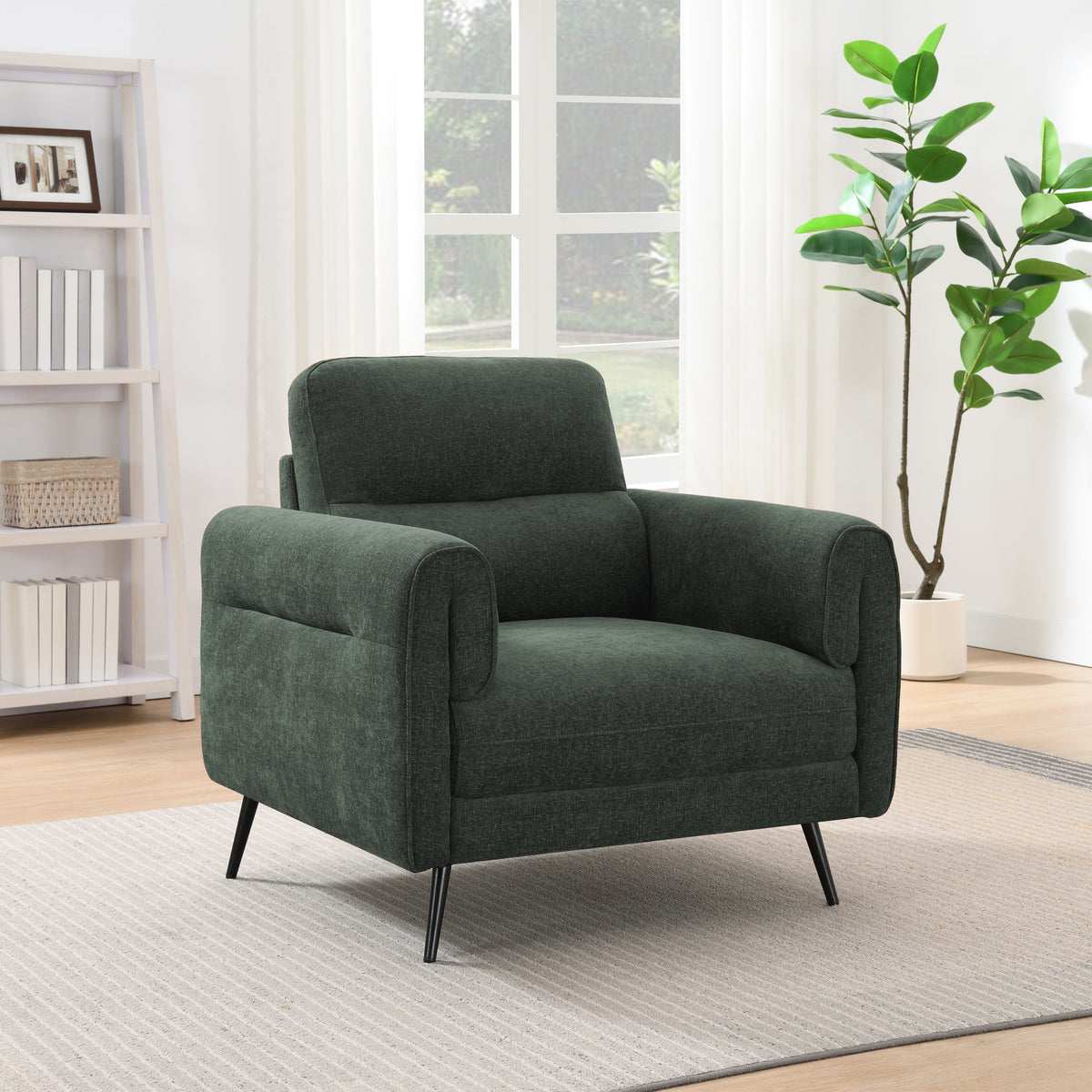 Lindell Armchair Moss from Roseland Furniture