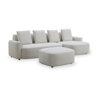 Burton Chaise Sofa & Ottoman