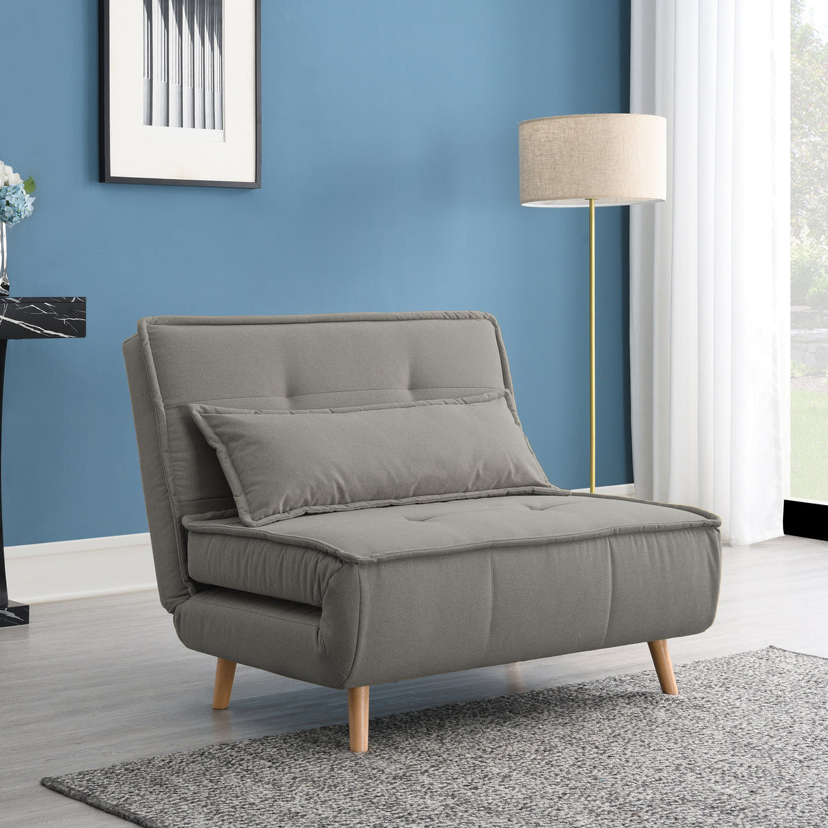 Halcomb Sofabed Grey from Roseland Furniture