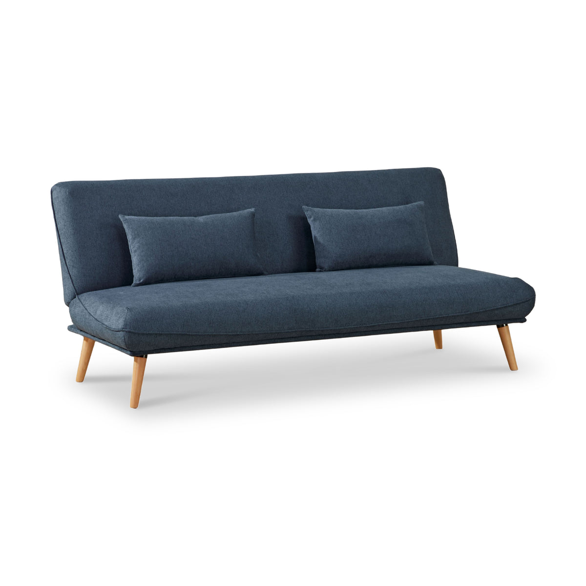 Lancell Navy Clik-Clak Sofa Bed from Roseland Furniture