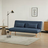 Lancell Navy Clik-Clak Sofa Bed from Roseland Furniture
