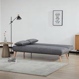 Lancell Grey Clik-Clak Sofa Bed from Roseland Furniture
