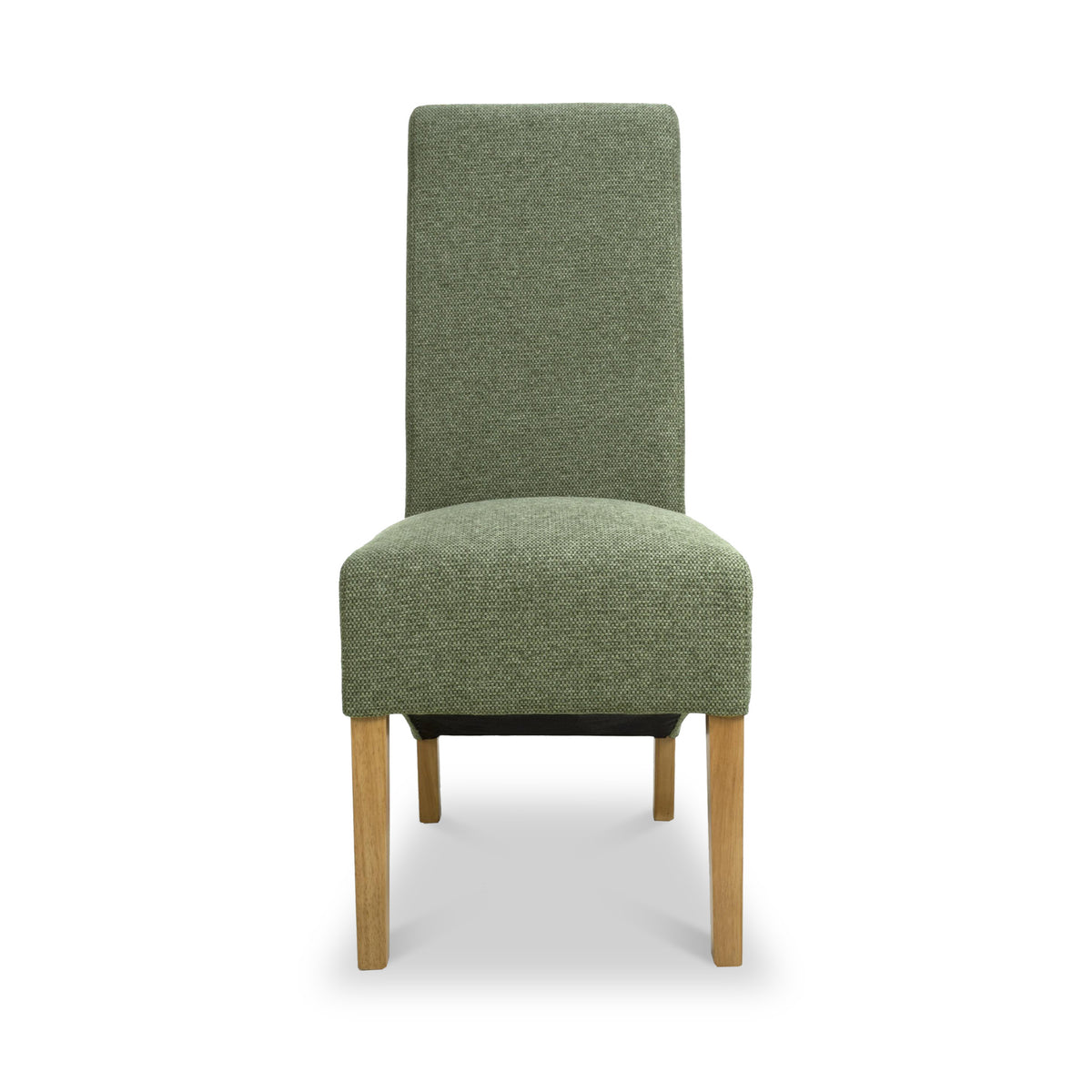 Genna Green Woven Dining Chair