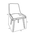 Kensa Dining Chair dimensions