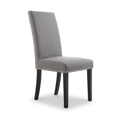 Conran Stud Detail Dining Chair with Black Legs