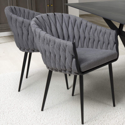 Carys Braided Accent Chair