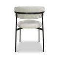 Elvina Dining Chair Nat Faux Linen from Roseland Furniture