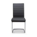Rhoslyn Faux Leather Dining Chair Black from Roseland Furniture