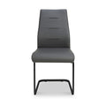Maela Grey Faux Leather Dining Chair from Roseland Furniture