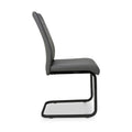 Maela Grey Faux Leather Dining Chair from Roseland Furniture
