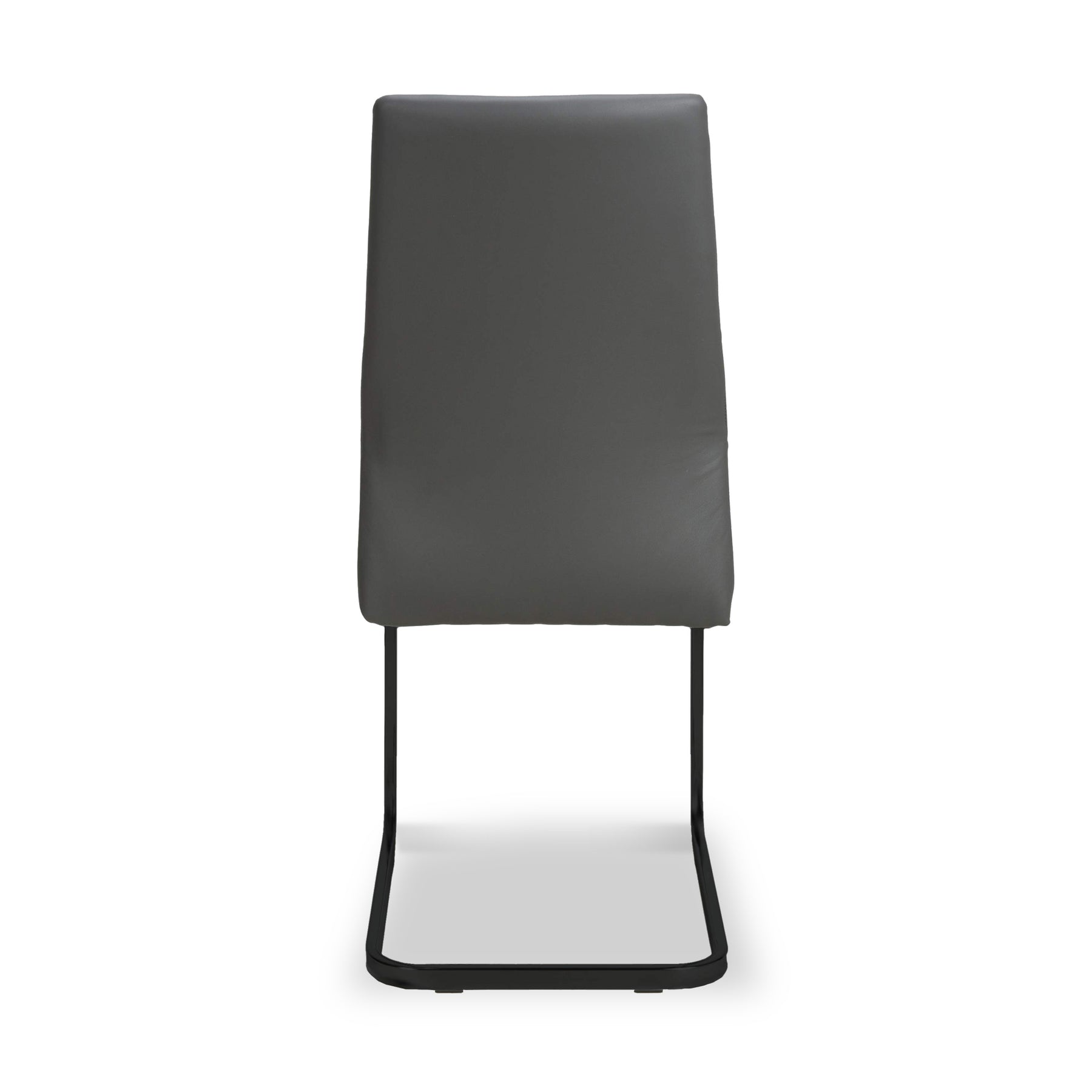 Maela Grey Faux Leather Dining Chair from Roseland Furniture