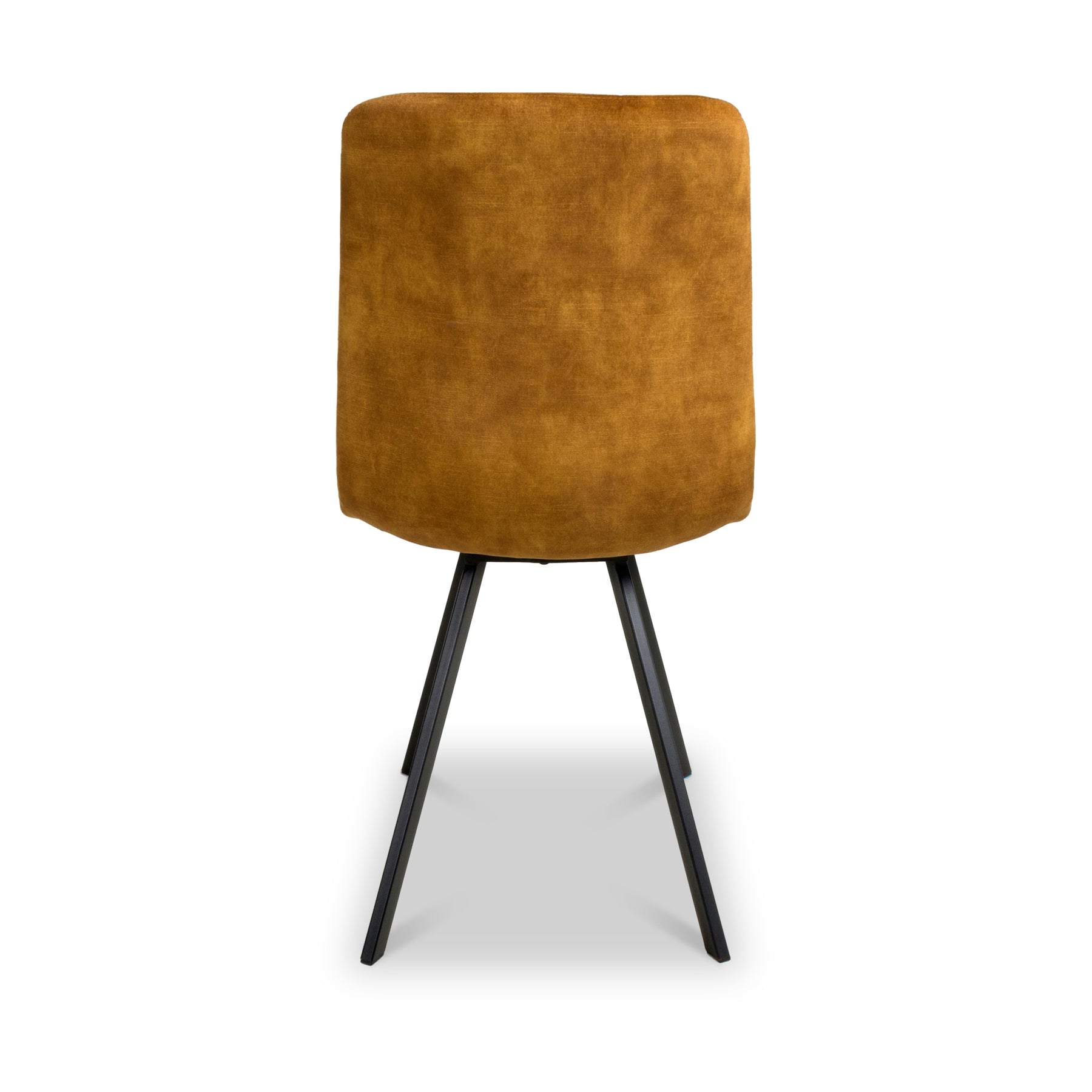 Meryn Bronze Brushed Velvet Dining Chair from Roseland Furniture