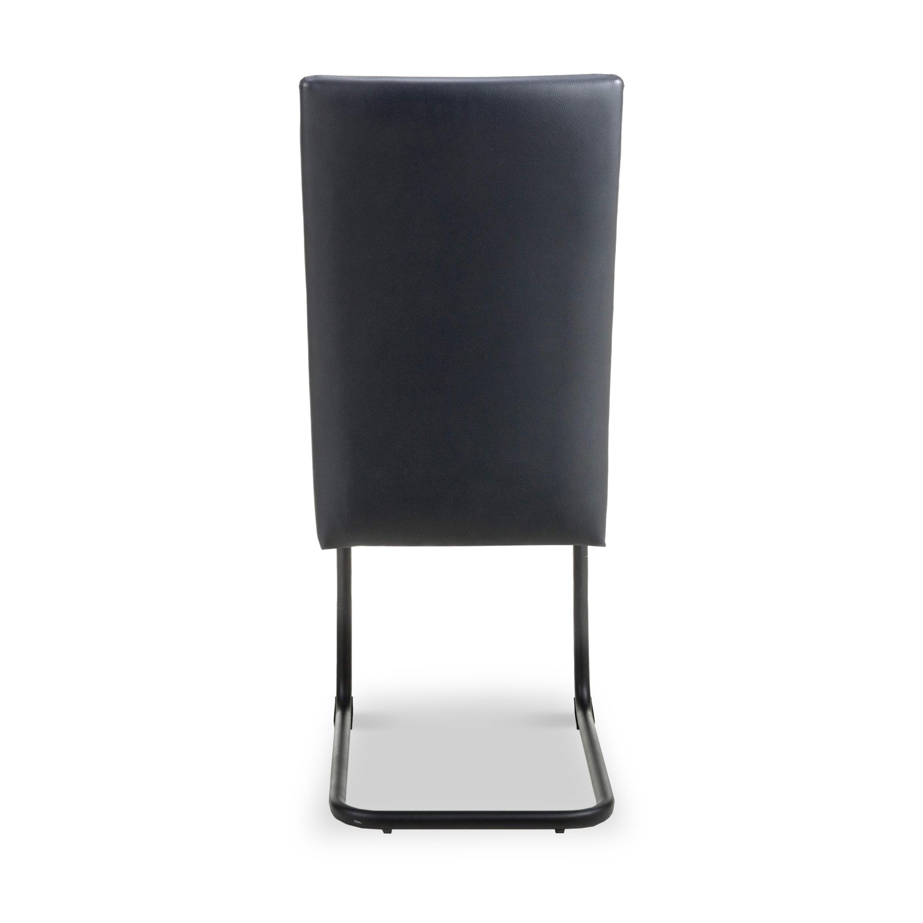 Aeron Faux Leather Dining Chair Black from Roseland Furniture