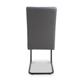 Aeron Faux Leather Dining Chair Grey from Roseland Furniture