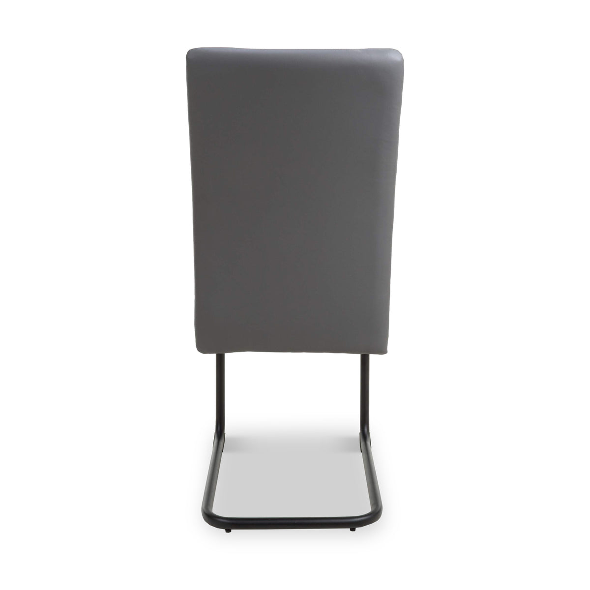 Aeron Faux Leather Dining Chair Grey from Roseland Furniture