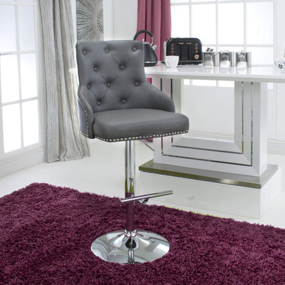 Arddun Faux Leather Bar Stool