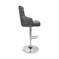 Arddun Bar Stool Grey Faux Leather from Roseland Furniture