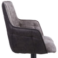 Morwyn Faux Suede Bar Stool Grey from Roseland Furniture
