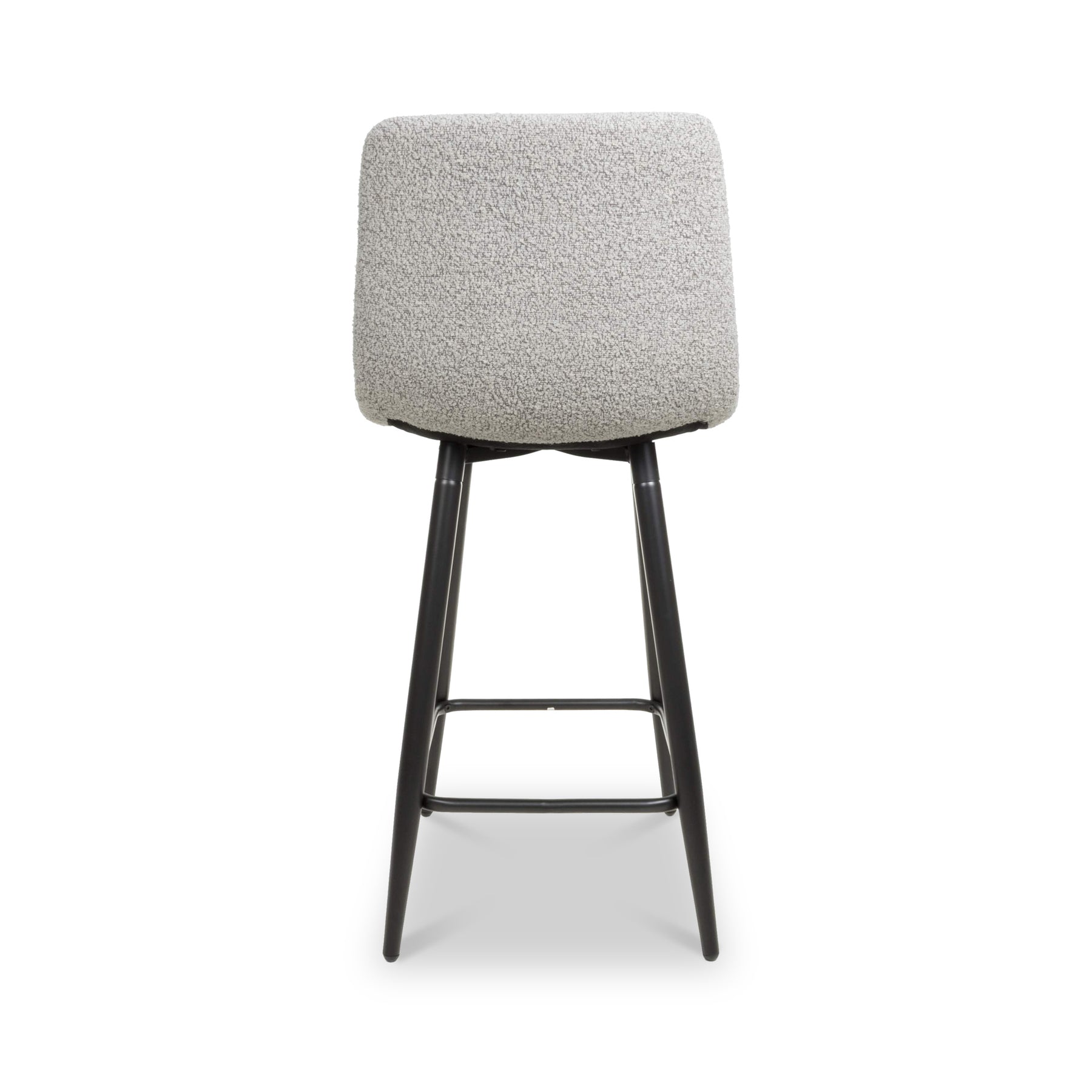 Wenford Faux Linen Bar Stool Grey from Roseland Furniture