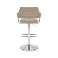 Rhonwen Faux Leather Bar Stool Mink from Roseland Furniture