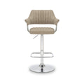 Rhonwen Faux Leather Bar Stool Mink from Roseland Furniture
