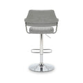 Rhonwen Faux Leather Bar Stool Grey from Roseland Furniture
