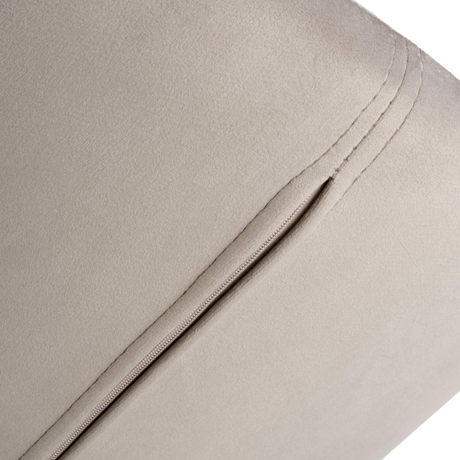 Adwen Brushed Velvet Bar Stool Mink from Roseland Furniture