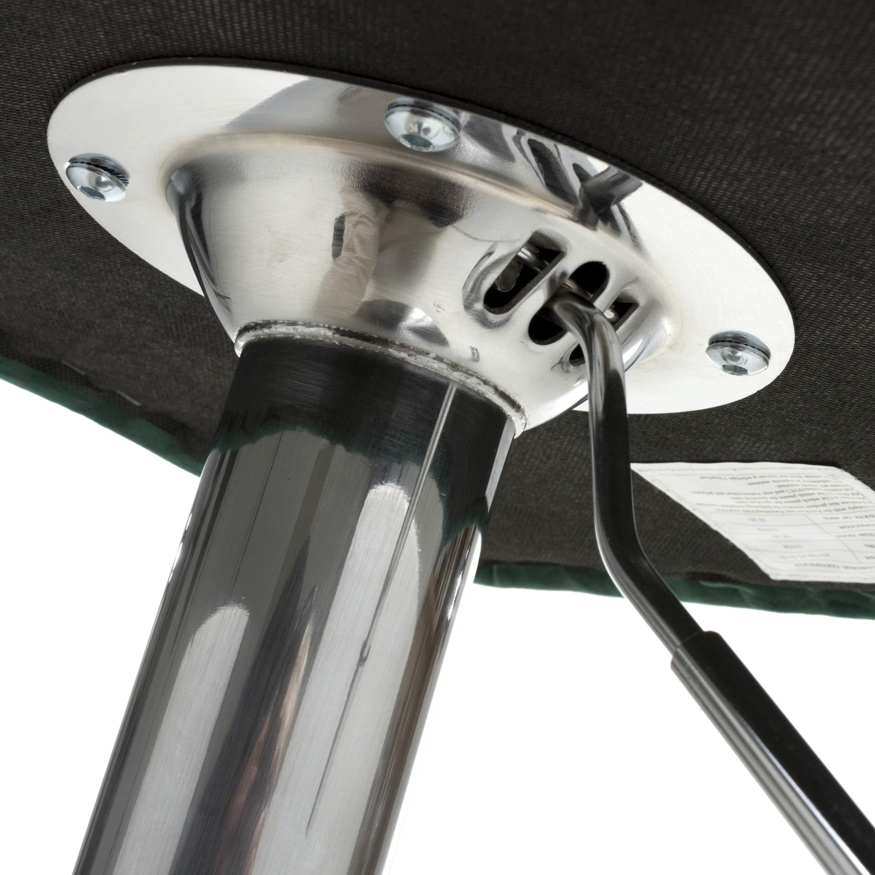 Adwen Brushed Velvet Bar Stool Grey from Roseland Furniture