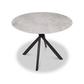 Coombe 100cm Round Dining Table Grey from Roseland Furniture