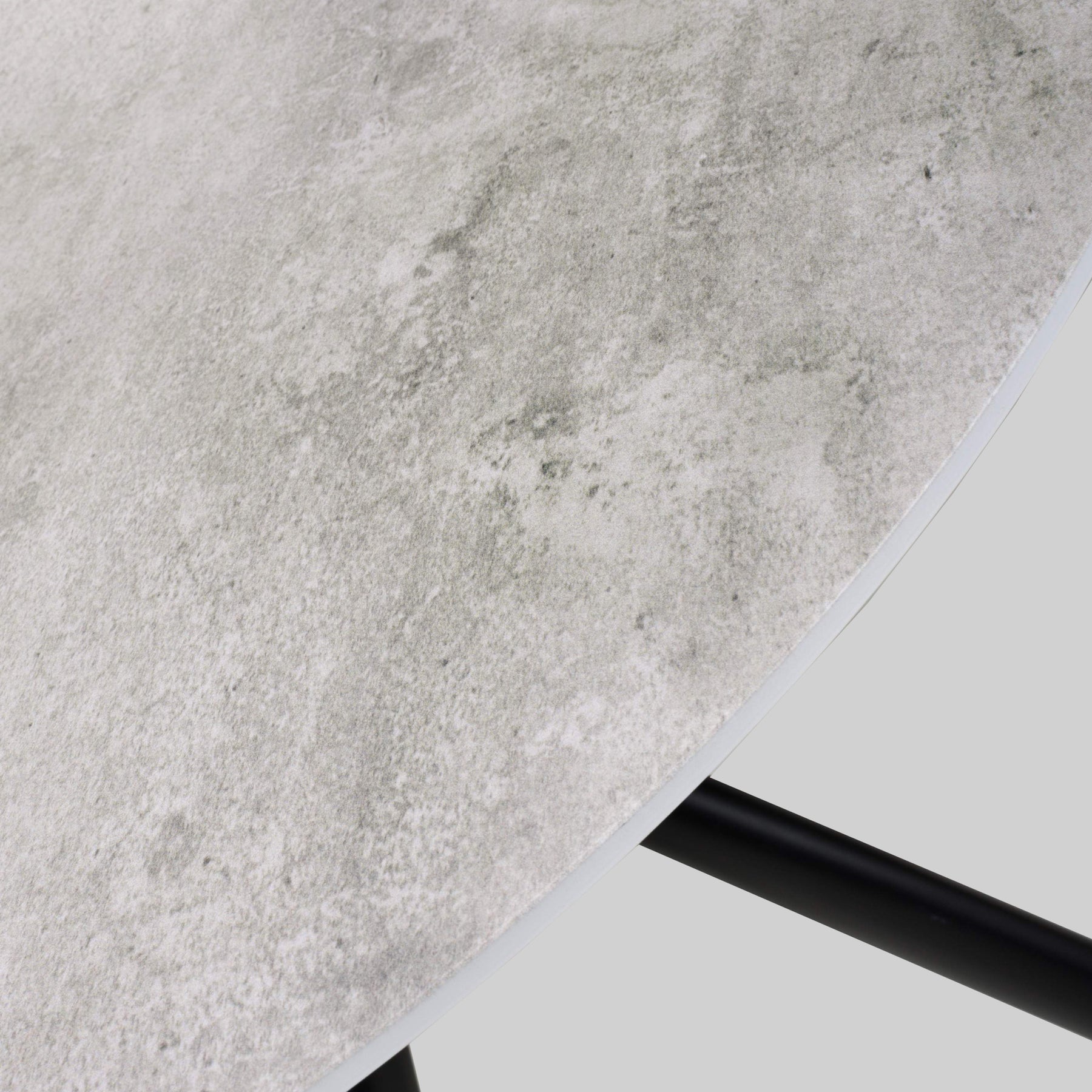 Coombe 100cm Round Dining Table Grey from Roseland Furniture