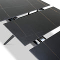 Penhallow Black 180cm Extending Dining Table