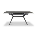 Penhallow Black 180cm Extending Dining Table