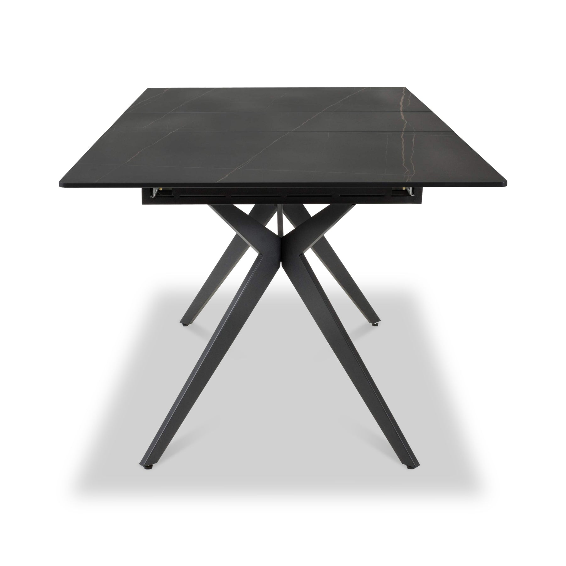 Penhallow Black 180cm Extending Dining Table