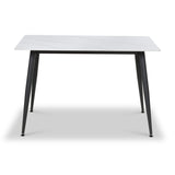 Hendra White 120cm Dining Table