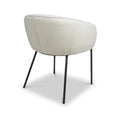 Newbridge White Boucle Dining Chair