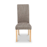 Deryn Oatmeal Tweed Dining Chair from Roseland Furniture