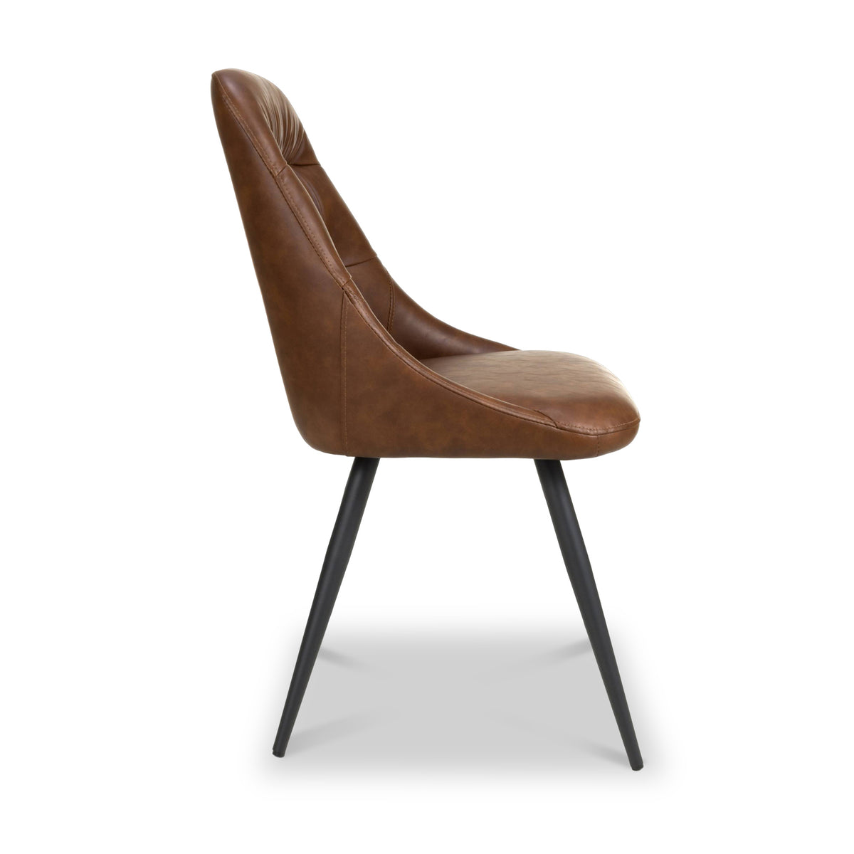 Astell Faux Leather Dining Chair from Roseland Furniture