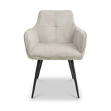 Elsham Corduroy Dining Chair Mink from Roseland Furniture