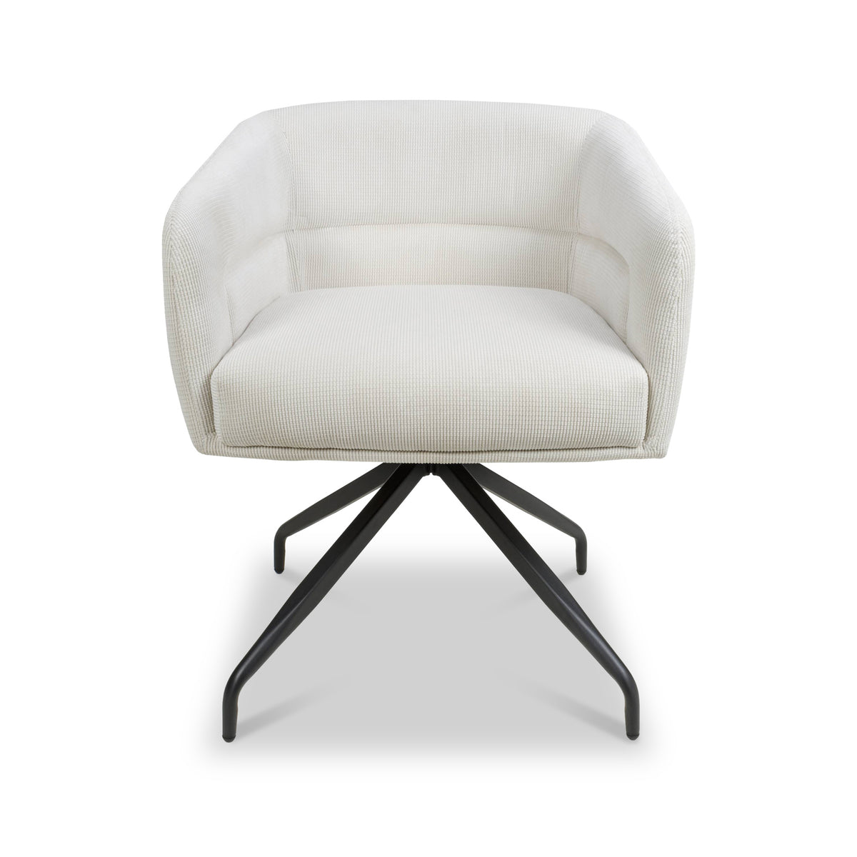 Berkley Corduroy Swivel Dining Chair from Roseland Furniture