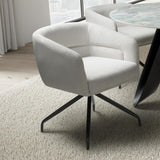 Berkley Corduroy Swivel Dining Chair from Roseland Furniture