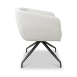 Berkley Corduroy Swivel Dining Chair from Roseland Furniture