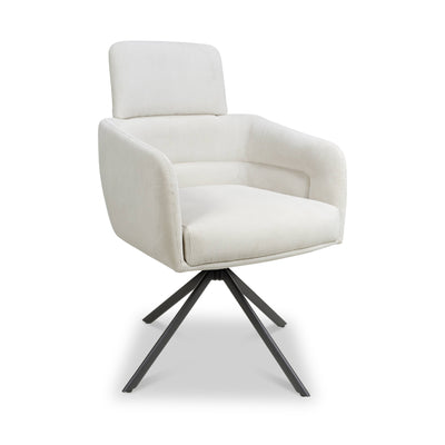 Gilston Corduroy Swivel Dining Chair
