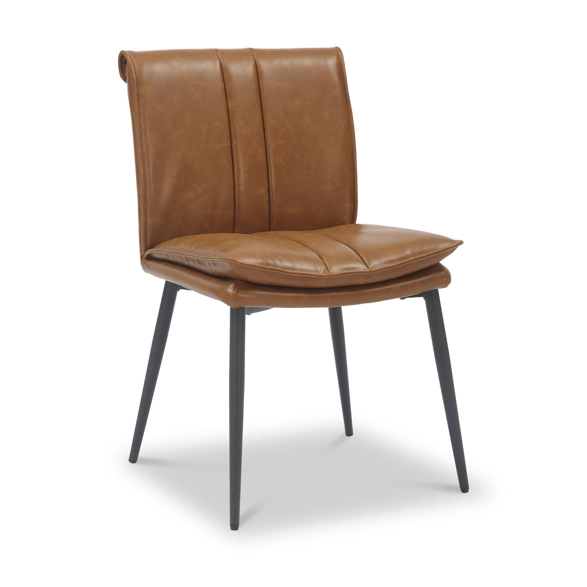 Roby Faux Leather Dining Chair from Roseland Furniture