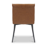 Roby Faux Leather Dining Chair from Roseland Furniture