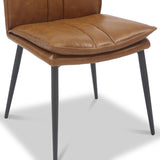 Roby Faux Leather Dining Chair from Roseland Furniture