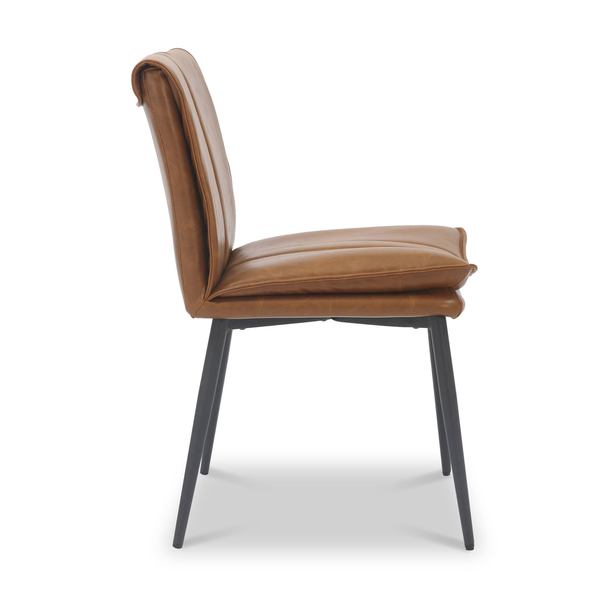 Roby Faux Leather Dining Chair from Roseland Furniture