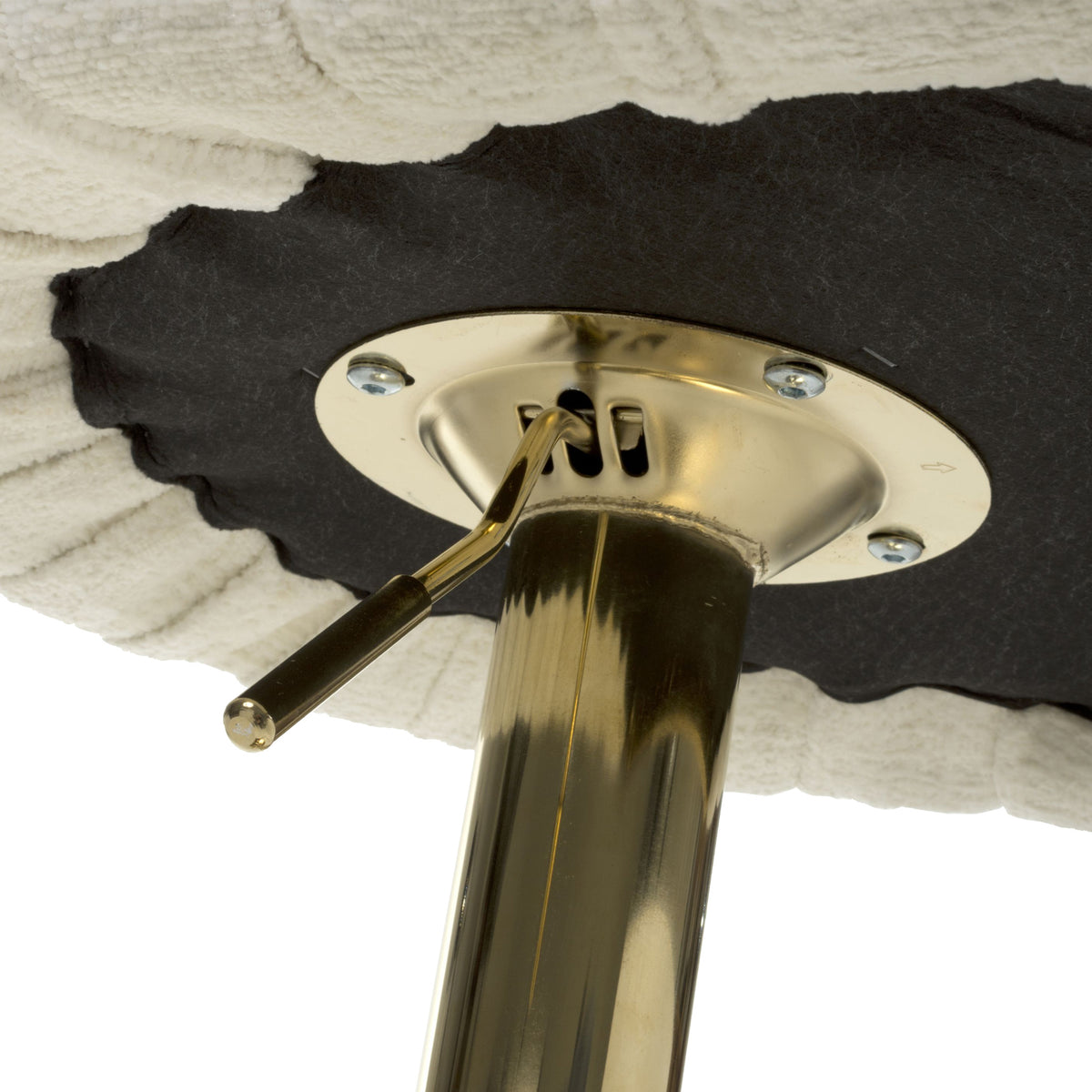 Cindy Woven Bar Stool Cream from Roseland Furniture