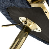 Cindy Woven Bar Stool Blue from Roseland Furniture